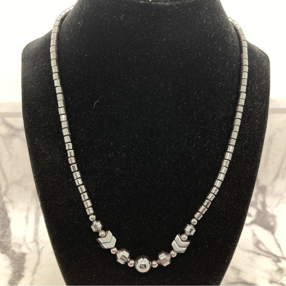 Non-Magnetic Hematite Necklace Arrow Beads